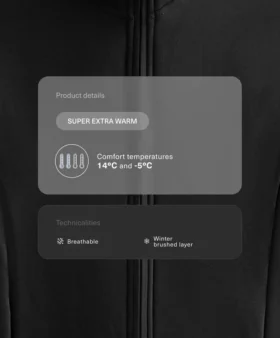 Long Super Extra Warm Seamless Technical Jacket