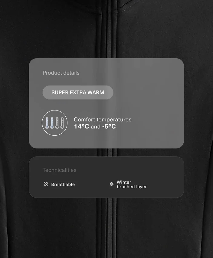 Long Super Extra Warm Seamless Technical Jacket Long Super Extra Warm Seamless Technical Jacket