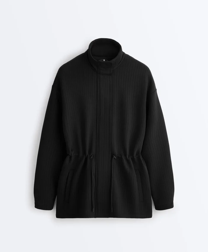 Long Utility Jacket with Soft-Touch Modal Long Utility Jacket with Soft-Touch Modal