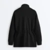 Long Utility Jacket with Soft-Touch Modal Long Utility Jacket with Soft-Touch Modal