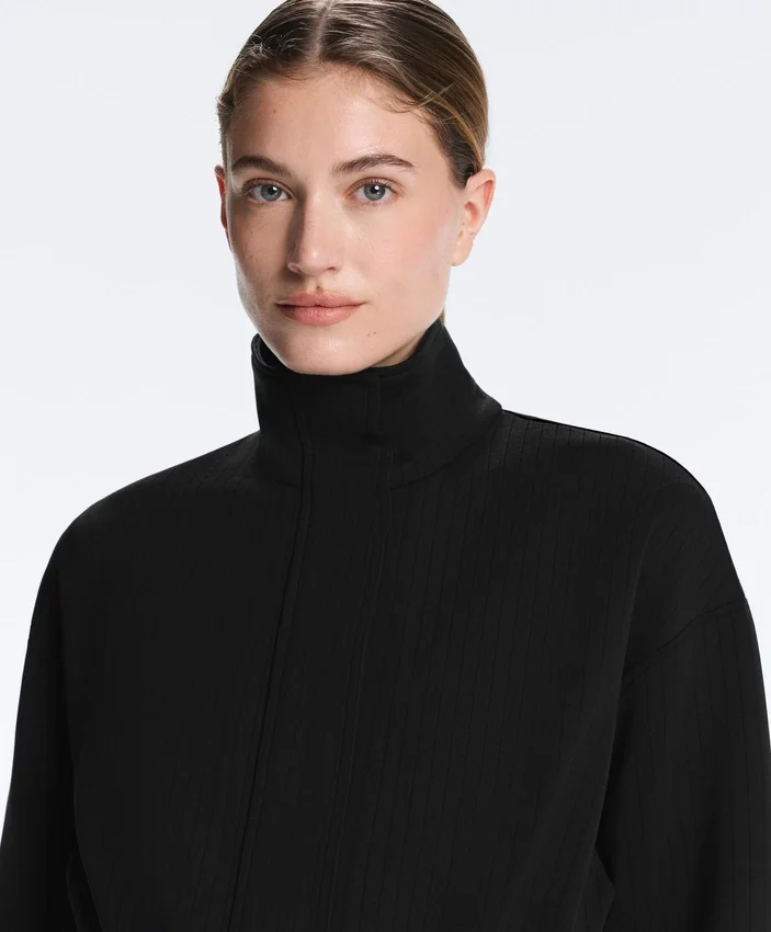 Long Utility Jacket with Soft-Touch Modal Long Utility Jacket with Soft-Touch Modal