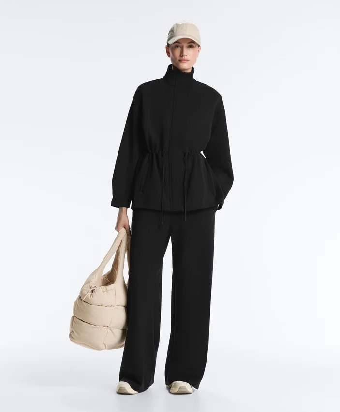 Long Utility Jacket with Soft-Touch Modal Long Utility Jacket with Soft-Touch Modal