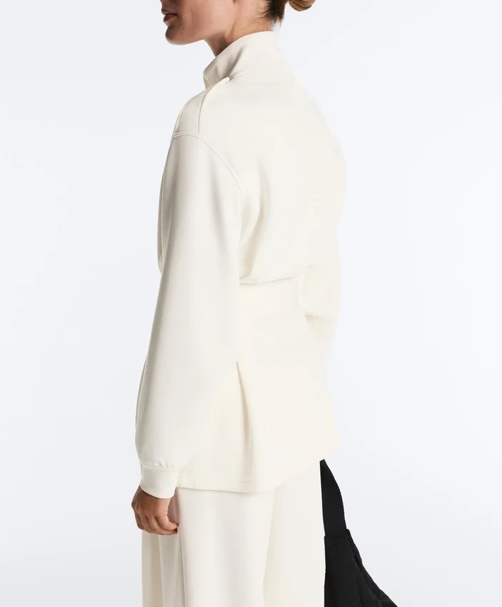 Long Utility Jacket with Twill Belt Long Utility Jacket with Twill Belt