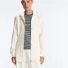 Long Utility Jacket with Twill Belt Long Utility Jacket with Twill Belt