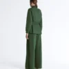 Long Utility Jacket with Twill Belt Long Utility Jacket with Twill Belt