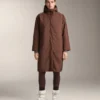 Long Water-Repellent Fellex® Aerogel Padded Jacket Long Water-Repellent Fellex® Aerogel Padded Jacket