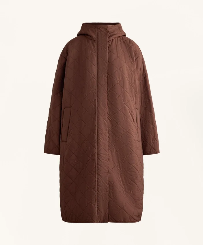 Long Water-Repellent Fellex® Aerogel Padded Jacket Long Water-Repellent Fellex® Aerogel Padded Jacket
