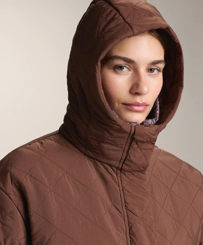 Long Water-Repellent Fellex® Aerogel Padded Jacket Long Water-Repellent Fellex® Aerogel Padded Jacket