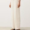Lyocell Blend and 24% Linen Straight Trousers Lyocell Blend and 24% Linen Straight Trousers