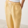 Lyocell Blend and 24% Linen Straight Trousers Lyocell Blend and 24% Linen Straight Trousers