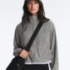 Lyocell Blend Gingham Bomber Jacket Lyocell Blend Gingham Bomber Jacket