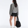 Lyocell Blend Gingham Bomber Jacket Lyocell Blend Gingham Bomber Jacket