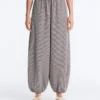Lyocell Blend Gingham Maxi Bloomer Trousers Lyocell Blend Gingham Maxi Bloomer Trousers