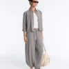 Short Gingham Lyocell Blend Shirt Short Gingham Lyocell Blend Shirt