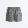 Lyocell Blend Gingham Shorts Lyocell Blend Gingham Shorts