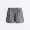 Lyocell Blend Gingham Shorts Lyocell Blend Gingham Shorts