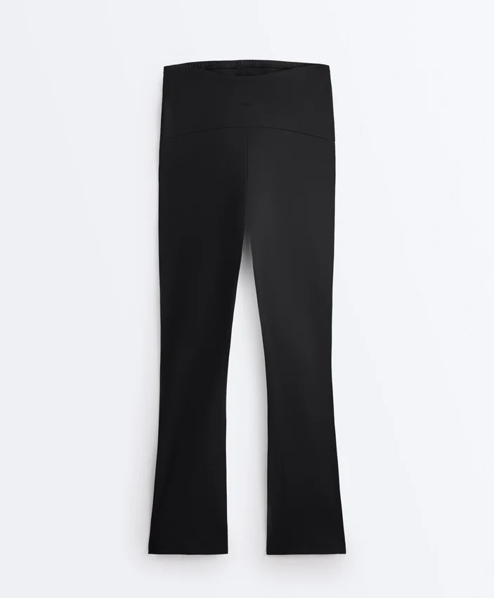 Maternity Comfortlux 80Cm Flare Trousers Maternity Comfortlux 80Cm Flare Trousers