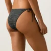 Medium-Coverage Tie Bikini Briefs in Washed-Effect Jacquard Medium-Coverage Tie Bikini Briefs in Washed-Effect Jacquard