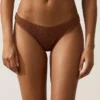 Medium-Coverage U-Cut Crinkle Bikini Briefs Medium-Coverage U-Cut Crinkle Bikini Briefs