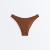 Medium-Coverage U-Cut Crinkle Bikini Briefs Medium-Coverage U-Cut Crinkle Bikini Briefs