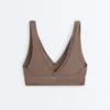 Medium-Support Comfortlux Sports Bra with Hemstitch Medium-Support Comfortlux Sports Bra with Hemstitch