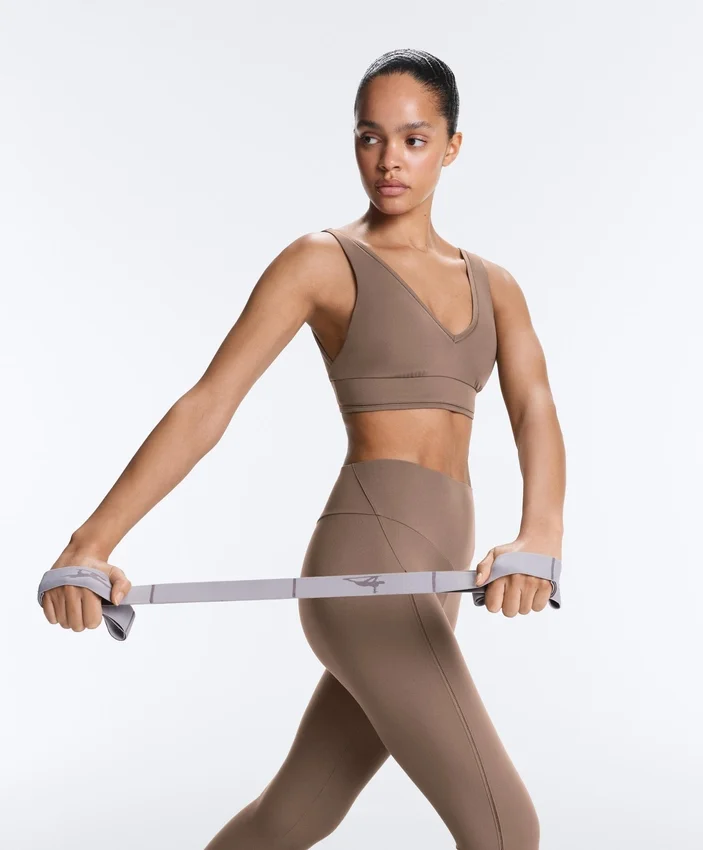 Medium-Support Comfortlux Sports Bra with Hemstitch Medium-Support Comfortlux Sports Bra with Hemstitch