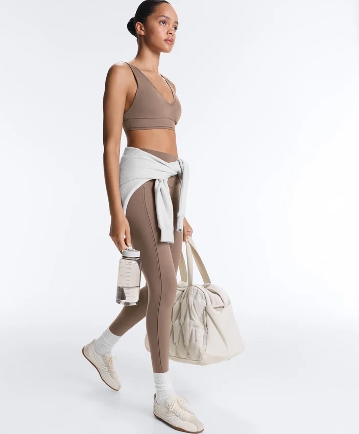 Medium-Support Comfortlux Sports Bra with Hemstitch Medium-Support Comfortlux Sports Bra with Hemstitch