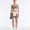 Medium Support Gingham Sports Bra Medium Support Gingham Sports Bra