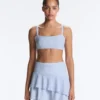 Medium Support Straight Stripe Sports Bra Medium Support Straight Stripe Sports Bra