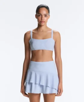 Medium Support Straight Stripe Sports Bra