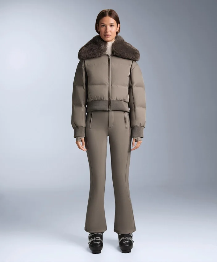 Water-Resistant Flare Stretch Ski Trousers Water-Resistant Flare Stretch Ski Trousers