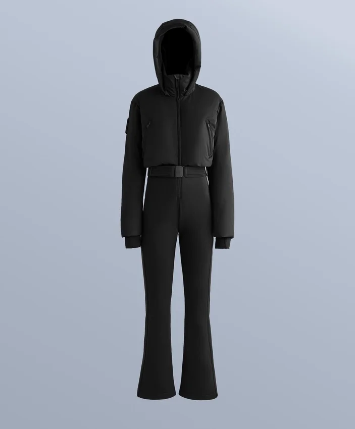 Minardi Piume Ski Water-Resistant Padded 80% Down and 20% Feather Jumpsuit Minardi Piume Ski Water-Resistant Padded 80% Down and 20% Feather Jumpsuit