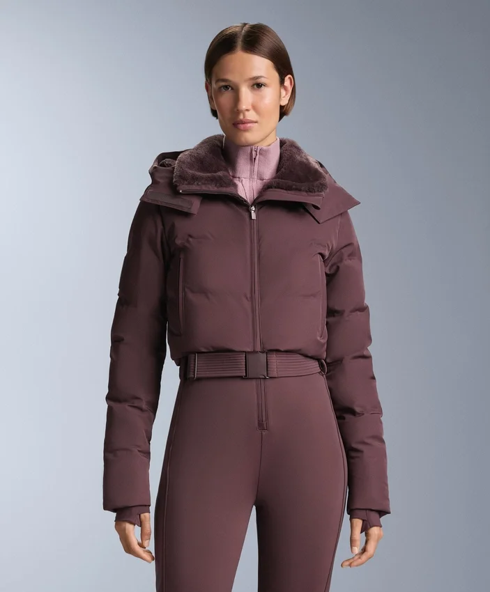 Minardi Piume Ski Water-Resistant Padded Jumpsuit with 80% Down and 20% Feather Filling Minardi Piume Ski Water-Resistant Padded Jumpsuit with 80% Down and 20% Feather Filling