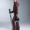 Minardi Piume Ski Water-Resistant Padded Jumpsuit with 80% Down and 20% Feather Filling Minardi Piume Ski Water-Resistant Padded Jumpsuit with 80% Down and 20% Feather Filling