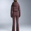 Minardi Piume Ski Water-Resistant Padded Jumpsuit with 80% Down and 20% Feather Filling Minardi Piume Ski Water-Resistant Padded Jumpsuit with 80% Down and 20% Feather Filling