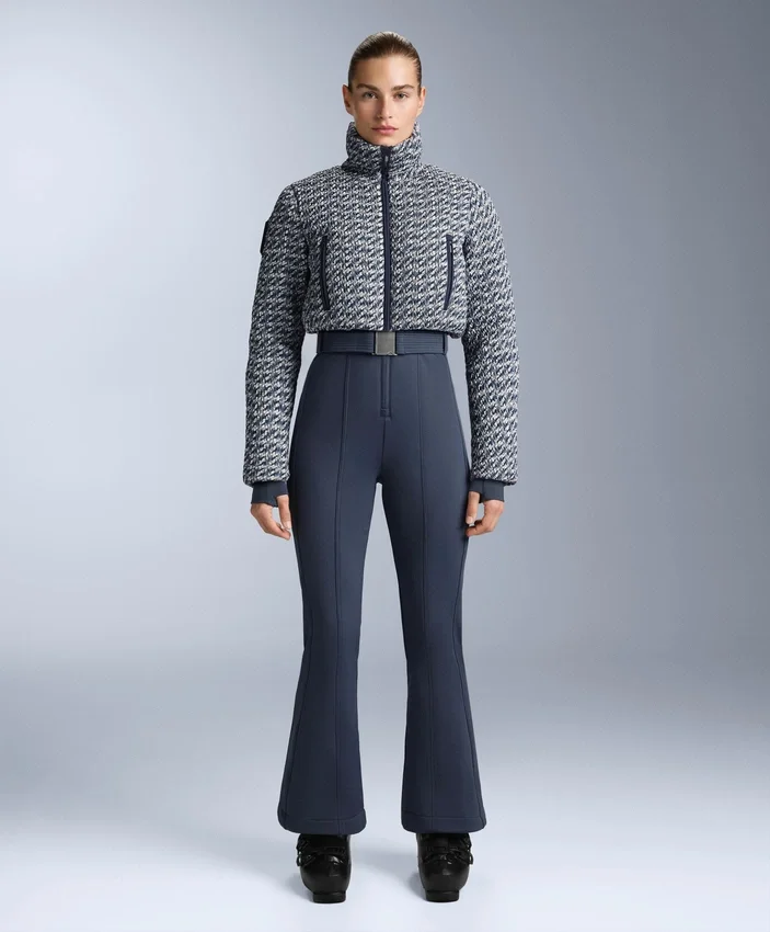 Minardi Piume Ski Water-Resistant Twist Padded 80% Down and 20% Feather Jumpsuit Minardi Piume Ski Water-Resistant Twist Padded 80% Down and 20% Feather Jumpsuit