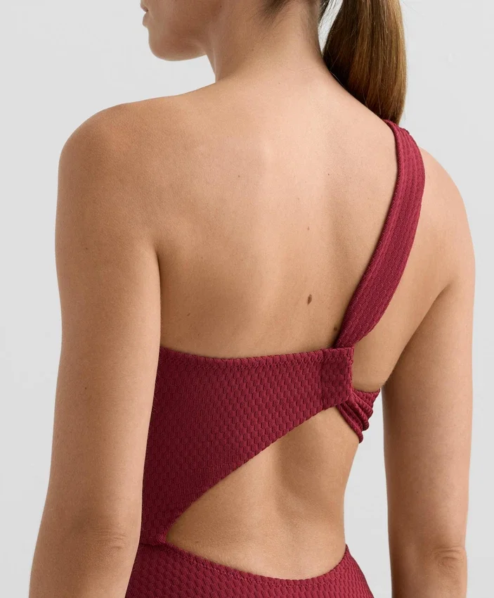 Mini Check Jacquard Asymmetric Trikini Mini Check Jacquard Asymmetric Trikini