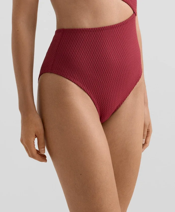 Mini Check Jacquard Asymmetric Trikini Mini Check Jacquard Asymmetric Trikini