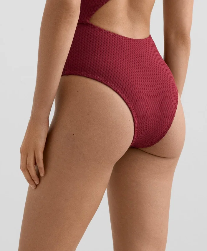 Mini Check Jacquard Asymmetric Trikini Mini Check Jacquard Asymmetric Trikini