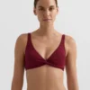 Mini Check Jacquard Halter Bikini Top Mini Check Jacquard Halter Bikini Top