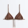 Mini Polka Dot Triangle Bikini Top Mini Polka Dot Triangle Bikini Top
