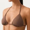 Mini Polka Dot Triangle Bikini Top Mini Polka Dot Triangle Bikini Top