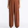 Modal Blend Balloon Trousers Modal Blend Balloon Trousers