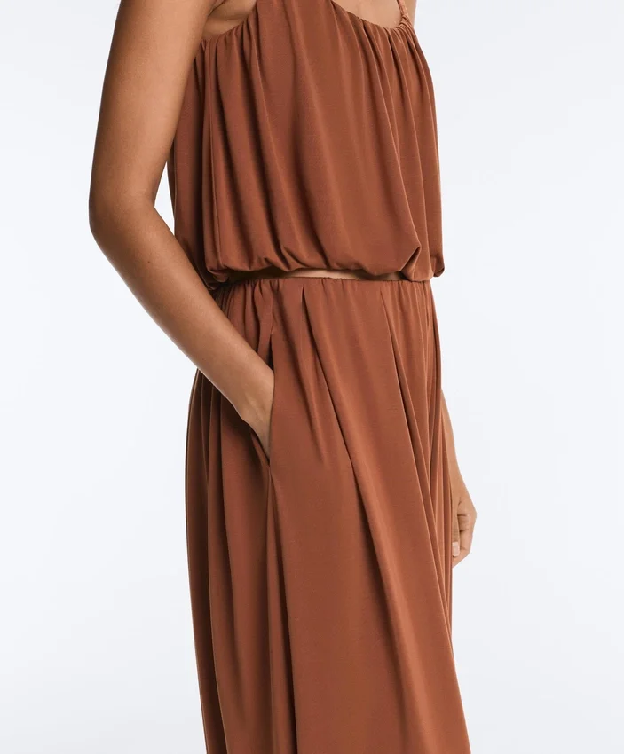 Modal Blend Balloon Trousers Modal Blend Balloon Trousers
