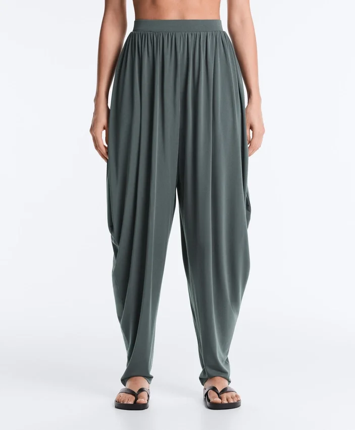 Modal Blend Bloomer Trousers Modal Blend Bloomer Trousers