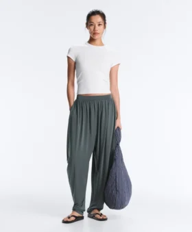 Modal Blend Bloomer Trousers