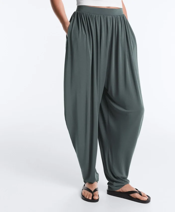 Modal Blend Bloomer Trousers Modal Blend Bloomer Trousers