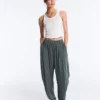 Modal Blend Bloomer Trousers Modal Blend Bloomer Trousers