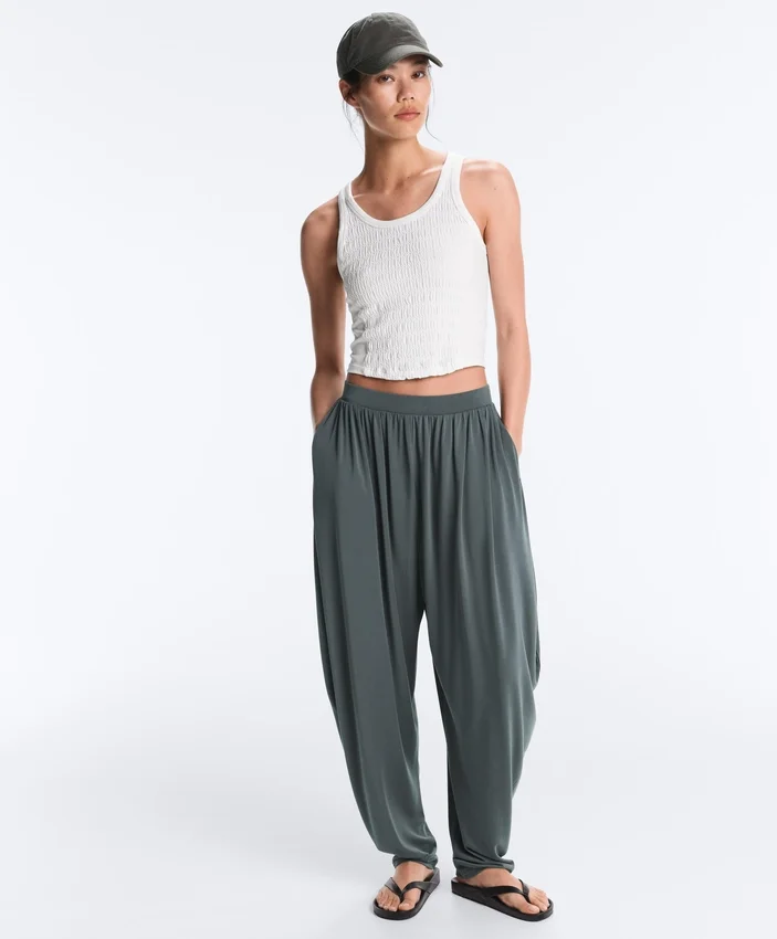 Modal Blend Bloomer Trousers Modal Blend Bloomer Trousers