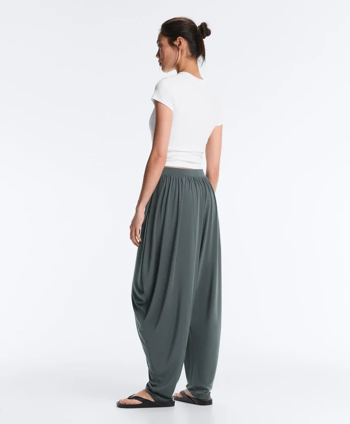 Modal Blend Bloomer Trousers Modal Blend Bloomer Trousers